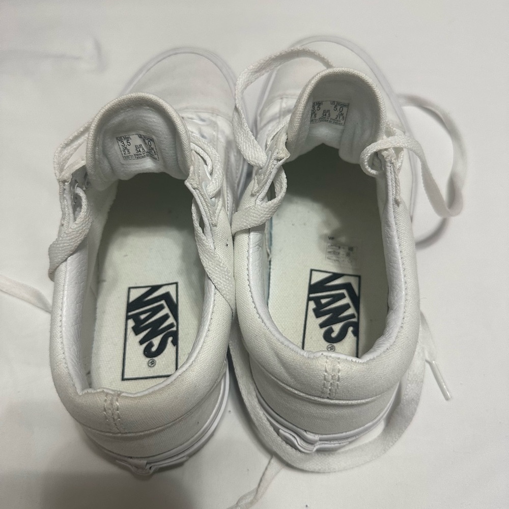 Vans Kids White Sneakers